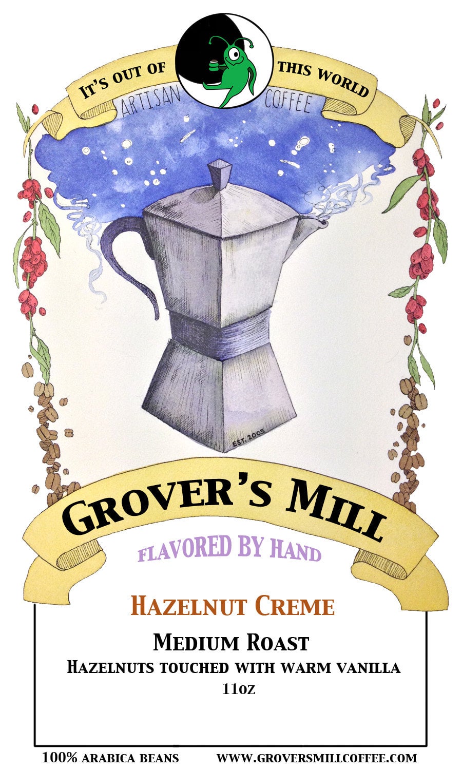 Hazelnut Creme — Grover's Mill Coffee House + Roastery
